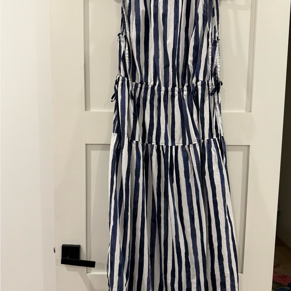 Marie Oliver Striped Sleeveless Dress